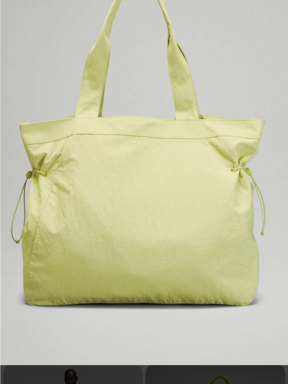 Lululemon Side-Cinch Shopper Bag 18L
Electric lemon
